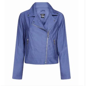 NWT! DKNY nylon lightweight motorcycle jacket size XL